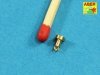 Aber 35L-198 Armament for British Vickers Medium Tank MK I OQF 3 pdr Vickers x1 pcs. 0.303 Vickers x2pcs. (1:35)